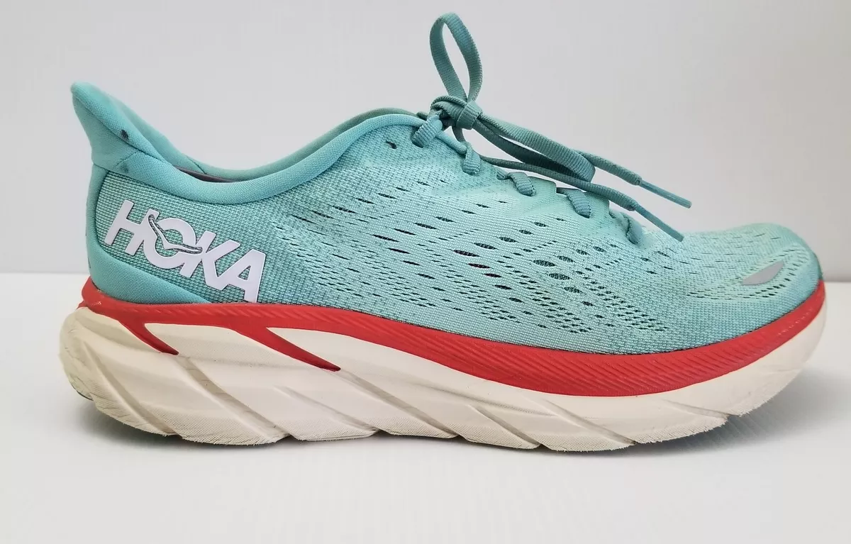 HOKA ONE ONE Clifton 8 Women's Cushioned Running Shoes Size 10 B 1119394  AEBL