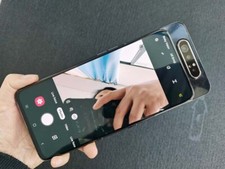Samsung Galaxy A80 - 128GB - Phantom Black (Unlocked) (Dual SIM