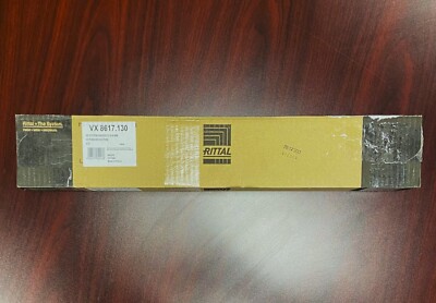 Rittal VX 8617.130 System Chassis 23 x 64mm VX Punched Section 4 pcs within box