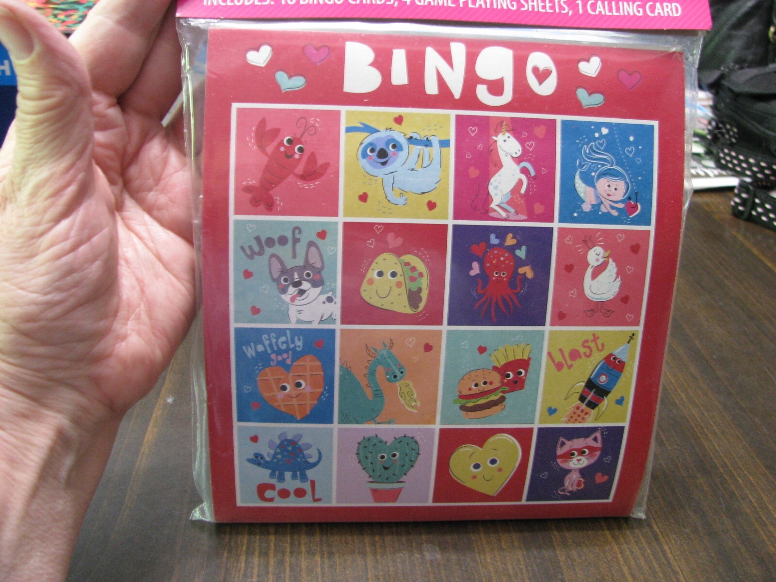 Valentine s Day Bingo Game For Ages 3+, Price is for 5 Package of bingo games eBay