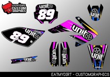 FOR HONDA CRF 70 CUSTOM GRAPHICS KIT STICKERS MOTOCROSS DECALS MX MOTOCROSS