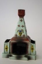 VECCHIO ANTICO BRUCIA PROFUMO CANDELA IN CERAMICA ALFA VINTAGE ANNI 50 60