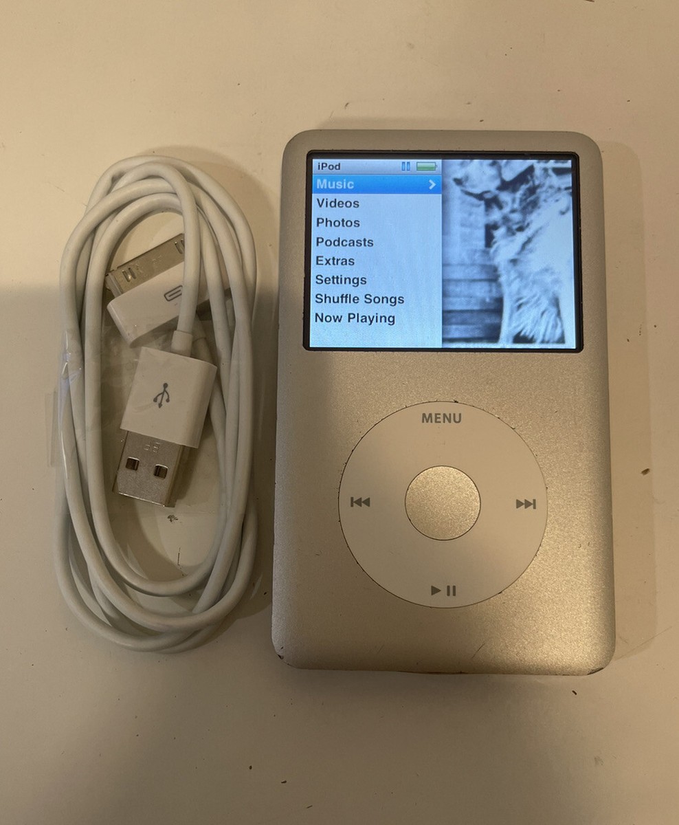 Apple iPod classic 6th Generation Silver (80 GB) 2400+ Apple iPod classic 6th Generation Silver (80 GB) 2400+