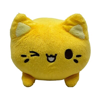 Tasty Peach Studios Mango Meowchi 7” Plush Orange Winking 10/2014