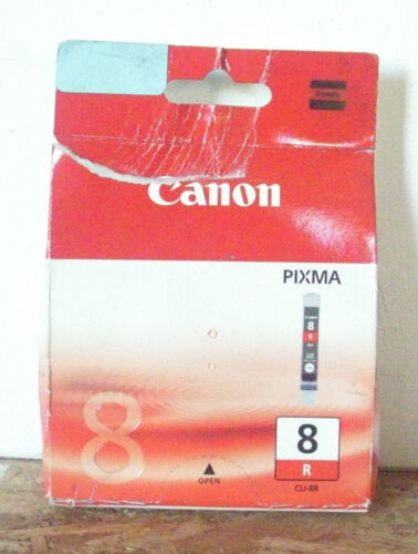 Canon CLI-8R Red Red Pixma Pro9000 Pro 9000 Mark II 0626B001 Box C - Picture 1 of 3