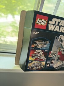 2012 SLAVE I Star Wars Original BOX ONLY LEGO 8097 -  RETIRED Very Good