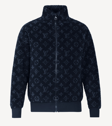 blue lv jacket