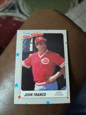 JOHN FRANCO 1988 FLEER STAR STICKERS CARD #84 FREE SHIPPING