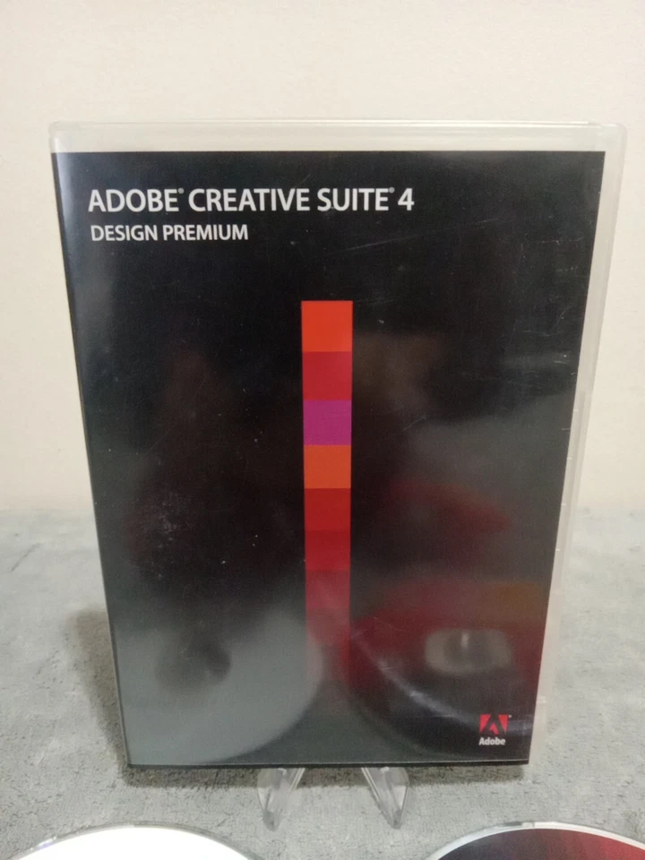 Adobe CS4 Design Premium Mac OS Photoshop Illustrator Indesign Acrobat 9 Pro - Image 2 of 4