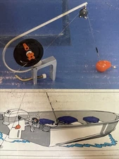 BIG JON CLAMP ON MINI DOWNRIGGER W/LINE