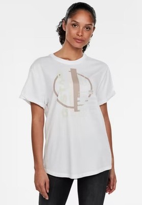 G-Star, Damen T-Shirt Tops, Loose, Orig circle lash fem loose r t, Weiß, XS
