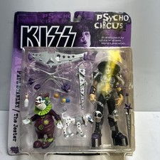 KISS Psycho Circus Action Figs PAUL STANLEY w/The Jester -McFarlane 1998