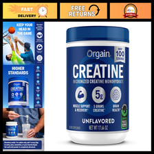 Micronized Creatine Monohydrate Powder, 5g pe...