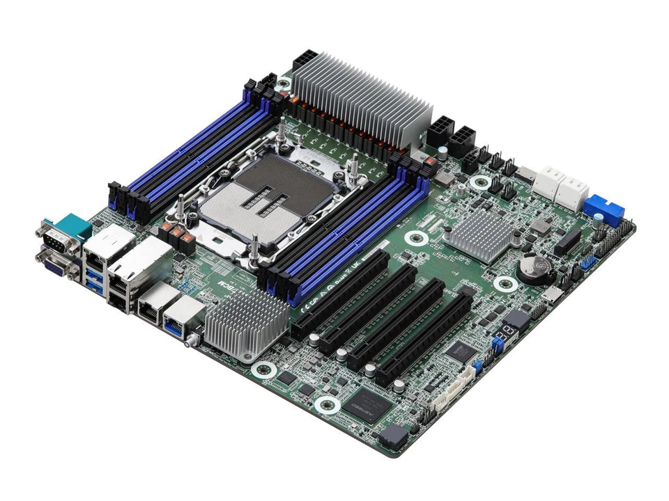 ASRock Rack Server Motherboard W790D8UD-1L1N2T/BCM Deep Micro 2x 1GLan Single So - Image 2 of 4
