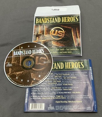 Bandstand Heroes by Various (CD, 2001, Direct Source) No Case #1J858