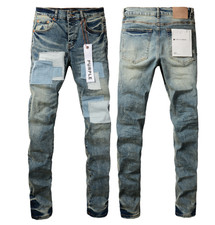 2026 New purple Brand Men's Personality Fashion Jeans Size Hot