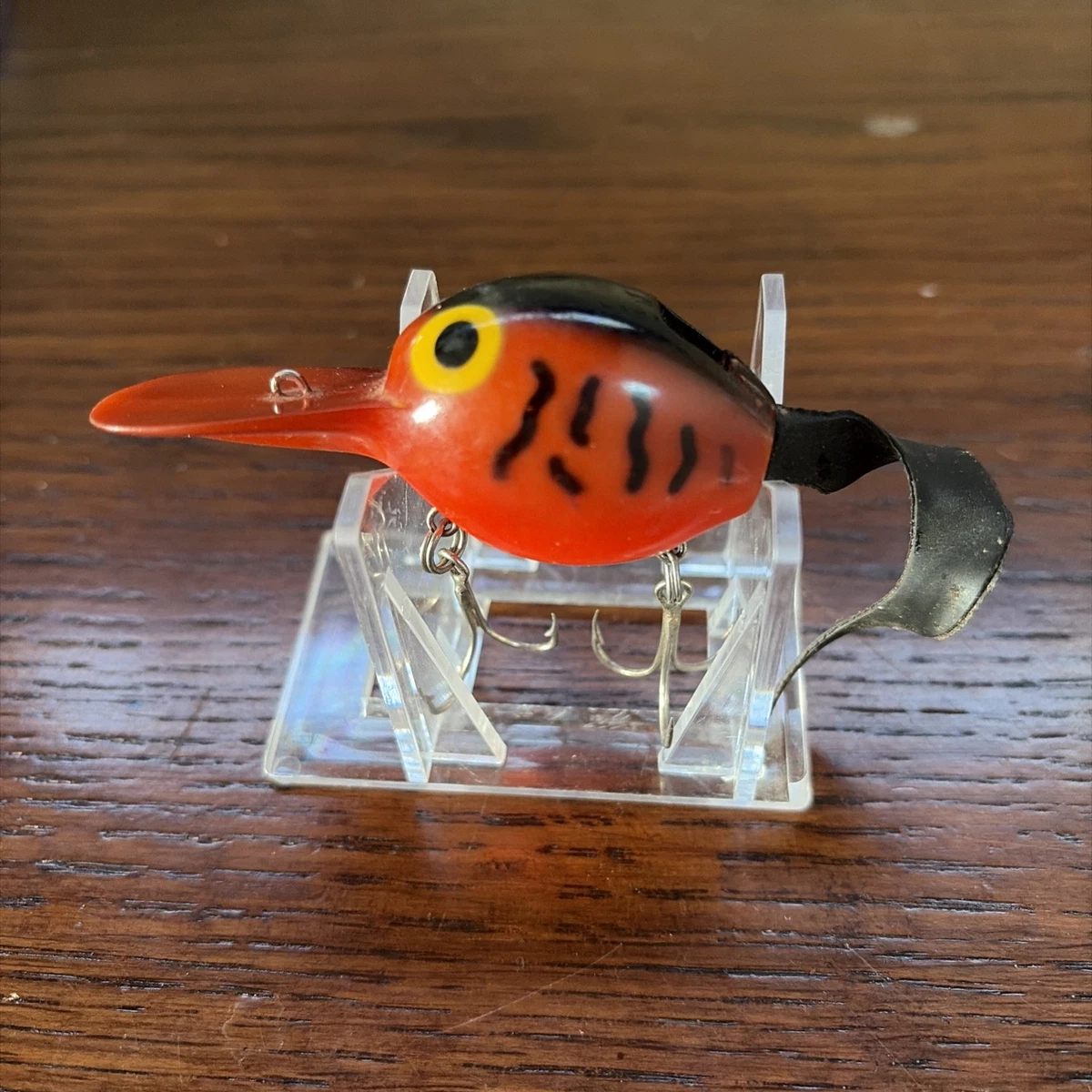 3) Vintage Storm Pre Rapala Wee Steelie Wiggle Wart