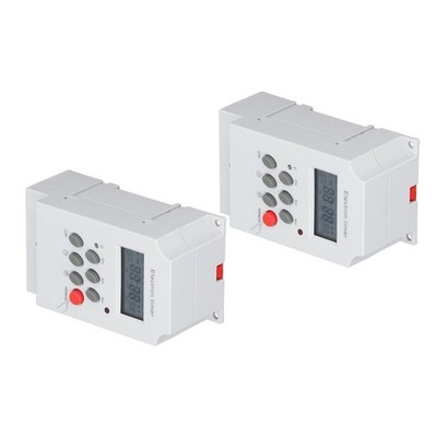 Electronic Timer Switch DIN Rail LCD Microcomputer Electron Intelligent Controll