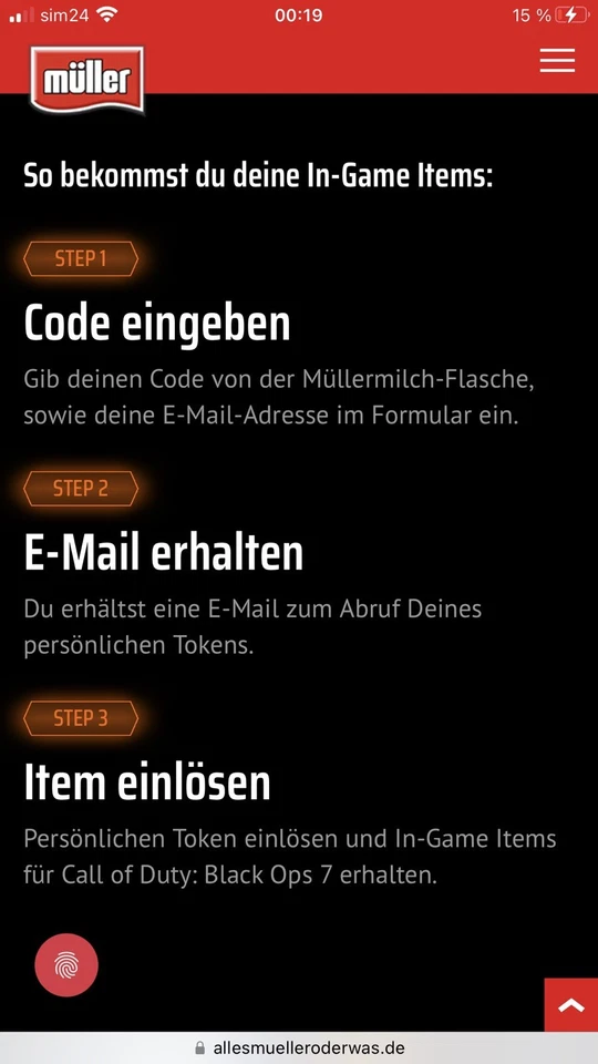 💎Muller Milk x Call of Duty Black Ops 7 Skin Code 💎- Müllermilch CÓDIGO PROMOCIONAL💥 - Imagen 3 de 3