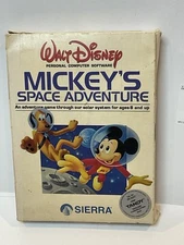 Vintage TRS-80 Mickey's Space Adventure Color Computer Sierra On-Line