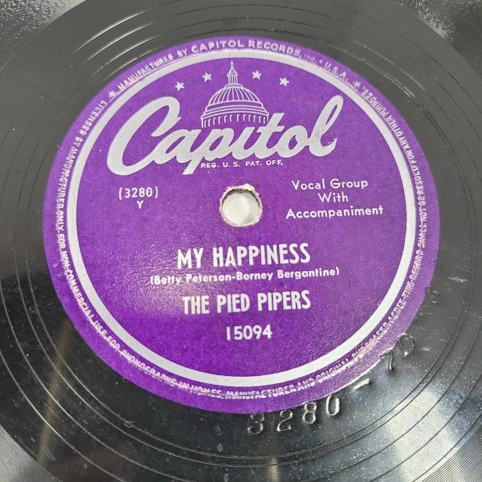 Lot of 3 vintage 10 inch 78 rpm records various artists | eBay