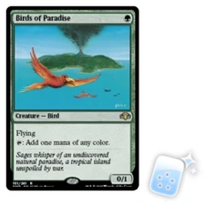 BIRDS OF PARADISE Dominaria Remastered Magic MTG MINT CARD
