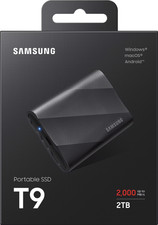 Samsung Portable SSD T9 2TB - 2.000 MB/s MU-PG2T0B/EU Festplatte - NEU & OVP