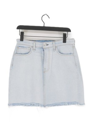 Rag & Bone Damen Minirock W 29 in Blau 100% Baumwolle Kurz Mini