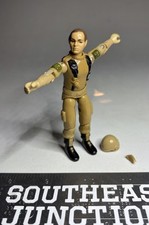 Vintage 1983 GI JOE GRUNT  V2  Falcon Pilot  ARAH COMPLETE Crotch Repair Needed