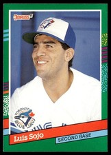1991 Donruss Luis Sojo Toronto Blue Jays #579