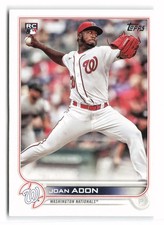 2022 Topps #360 Joan Adon Washington Nationals