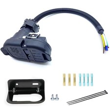 7 Pin Trailer Wiring Harness, Trailer Tow Hitch Wiring Harness Plug Connector...