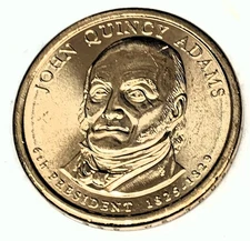 # C7102    PRESIDENTIAL  DOLLAR    COIN,    JOHN Q.  ADAMS    2008-D