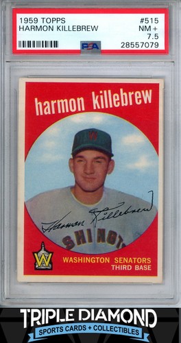Harmon Killebrew #515 1959 Topps card