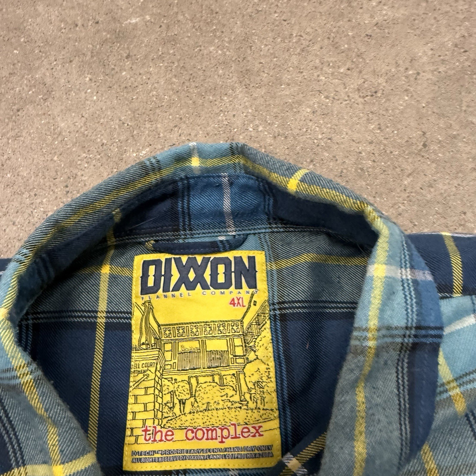 DIXXON THE COMPLEX WORKWEAR BUTTON UP FLANNEL COL… - image 4
