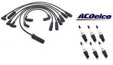 Tune Up Kit w/ OEM Spark Plugs + Wires for 1998-2005 Chevrolet GMC 4.3L V6