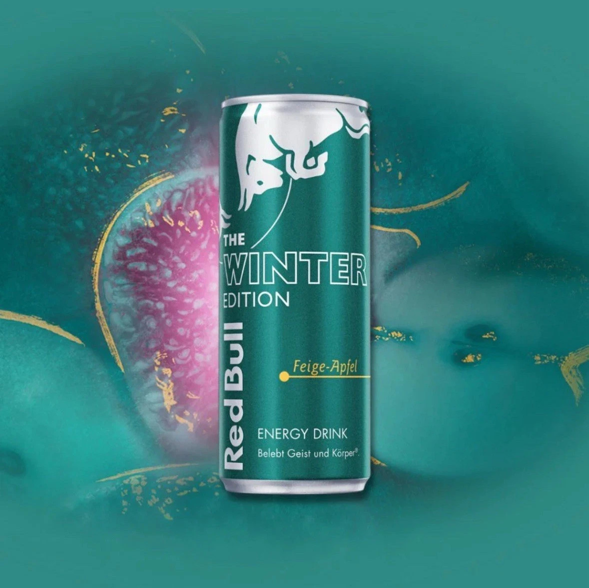 Red Bull Winter Edition 2022 Higo Manzana 250 Ml Incluye depósito