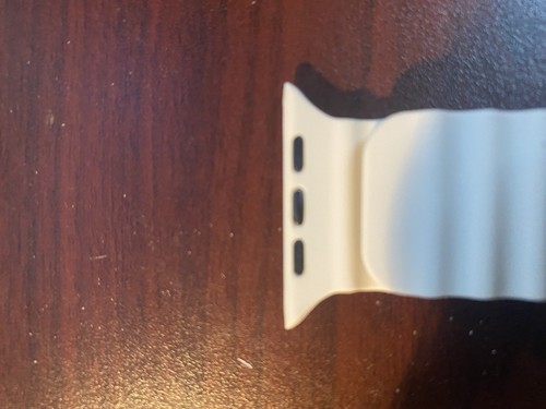 GENUINE APPLE WATCH ULTRA 49MM OCEAN BAND STRAP SILVER - Excellent Condition - Photo 4 sur 7