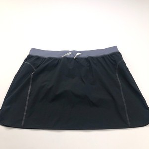 Title Nine XL (Fits 35W) Brief Lined Golf Tennis Skirt Skort Shorts Black