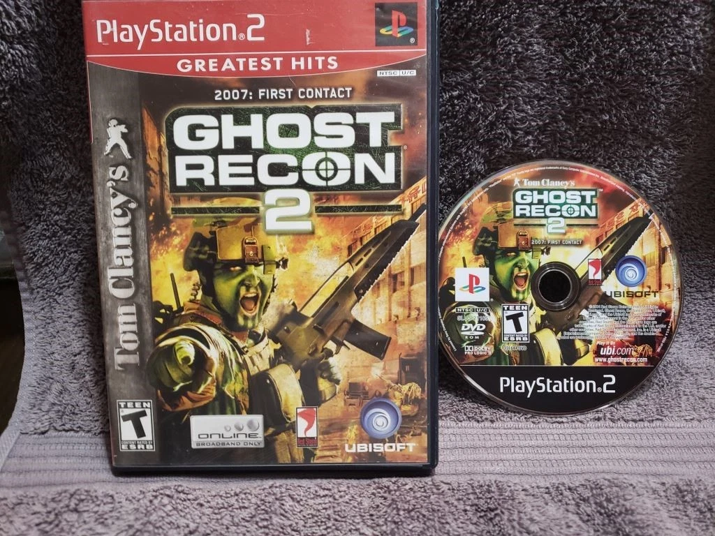 Tom Clancy's Ghost Recon 2 - Sony PlayStation 2 - Comme Neuf - Jeu Guerre