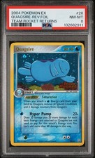 2004 POKEMON EX TEAM ROCKET RETURNS #26 QUAGSIRE-REVERSE FOIL PSA 8 on eBay