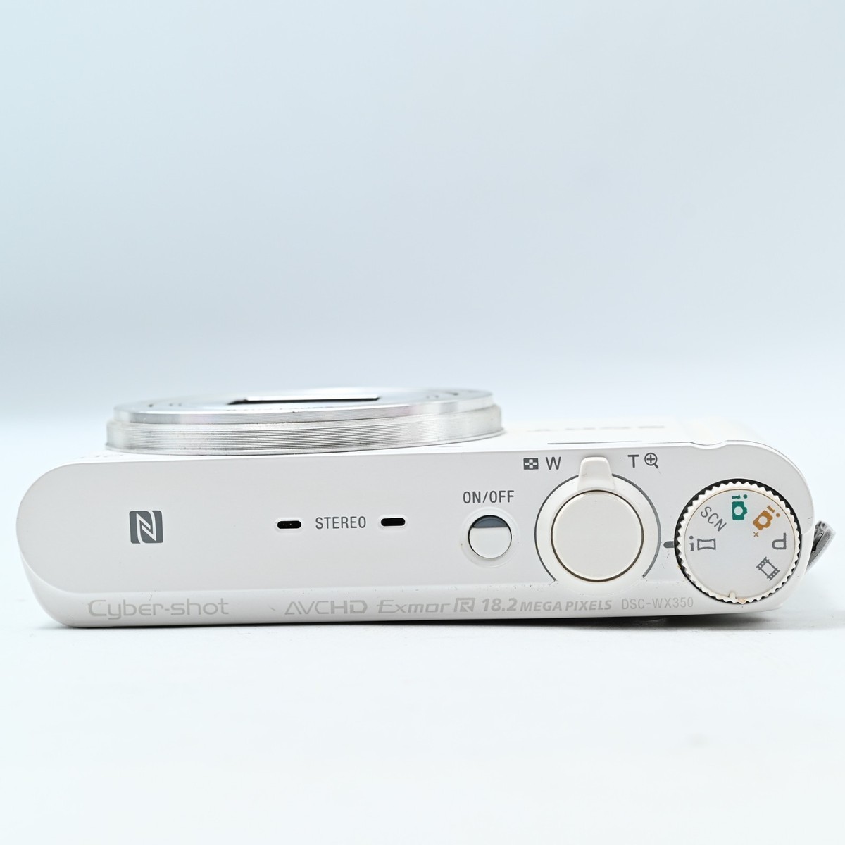 SONY Cyber Shot DSC-WX300 White Digital Camera 20x Zoom 18.2MP