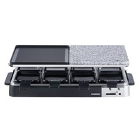 Melissa Raclette Grill/Steinplatte FüR 8 Pers., Schwarz