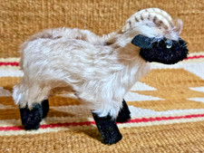 Sweet Old STEIFF Long Hair WOOLEN Sheep Snucki Mohair Plush Toy NoTags VFINE