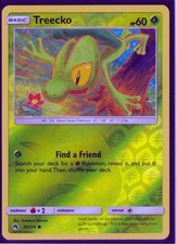 2018 POKEMON TREECKO 20/214- LOST THUNDER - REVERSE HOLO- NM on eBay