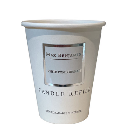 Max Benjamin White Pomegranate Luxury Candle Refill