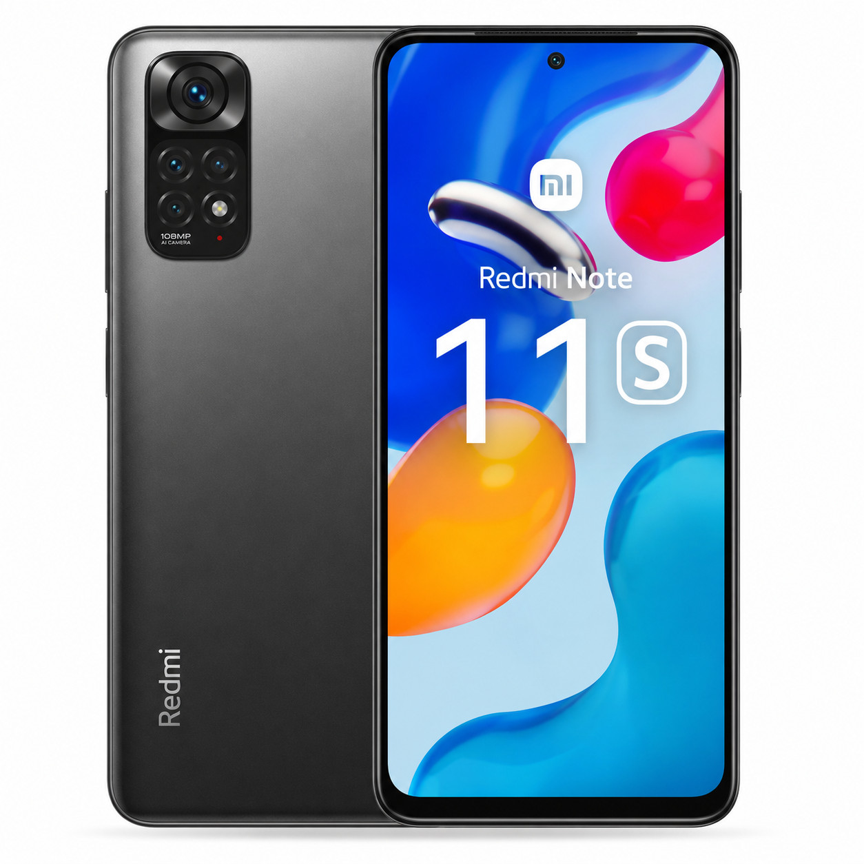 Xiaomi Redmi Note 11S 6GB 64GB Graphite Gray Smartphone AMOLED 108MP DualSIM NEU