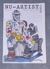 1985 NU-ARTIST COMIX Fanzine ISSUE #1 Anchorage Alaska SAMPLE SIGNED