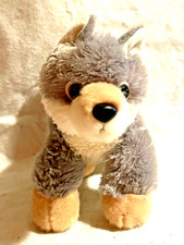Aurora World Plush - Mini Flopsie - WOOLSEY the Wolf 8 inch New Stuffed Animal