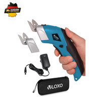 Elektrische Schere Vloxo 2 Klingen Kartonschneider 6Mm Blau Ak